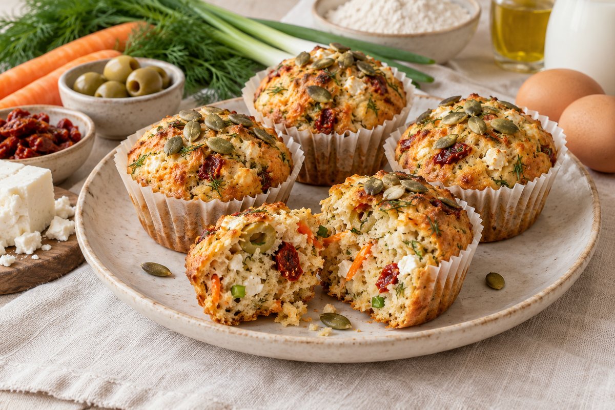 Tuzlu Muffinler · temsili yemek görseli