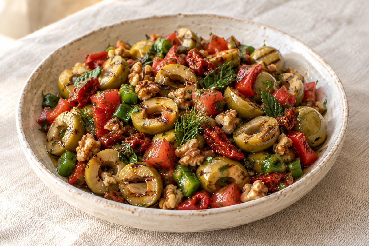 Zeytin Salatası · temsili yemek görseli